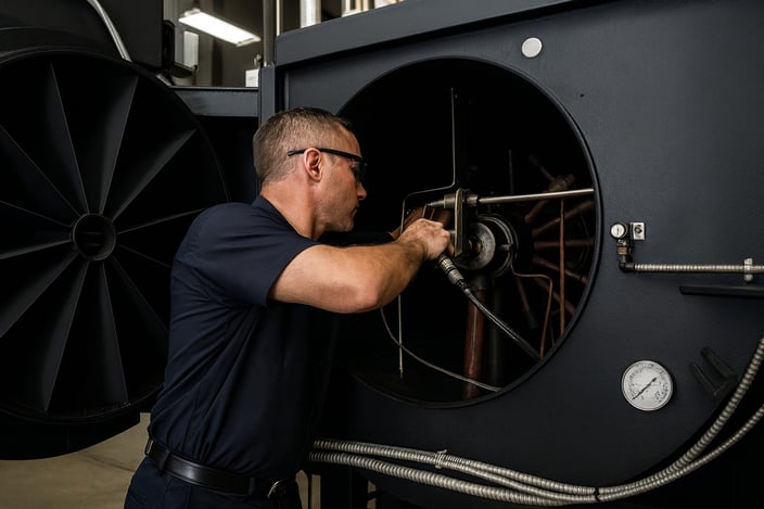 Tate Engineering Burner Retrofit and upgrades
