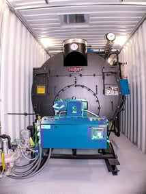 Tate Engineering Rental Boiler. Hurst Boilers. Penn Seperators.